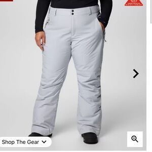 Columbia Sportswear-Cirrus Grey Snow Pants Plus Size Long
